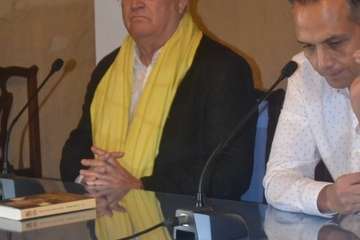 Juancho Armas pone el colofón al taller de escritura de la Casa-Museo de Telde (Foto Inma Perera)